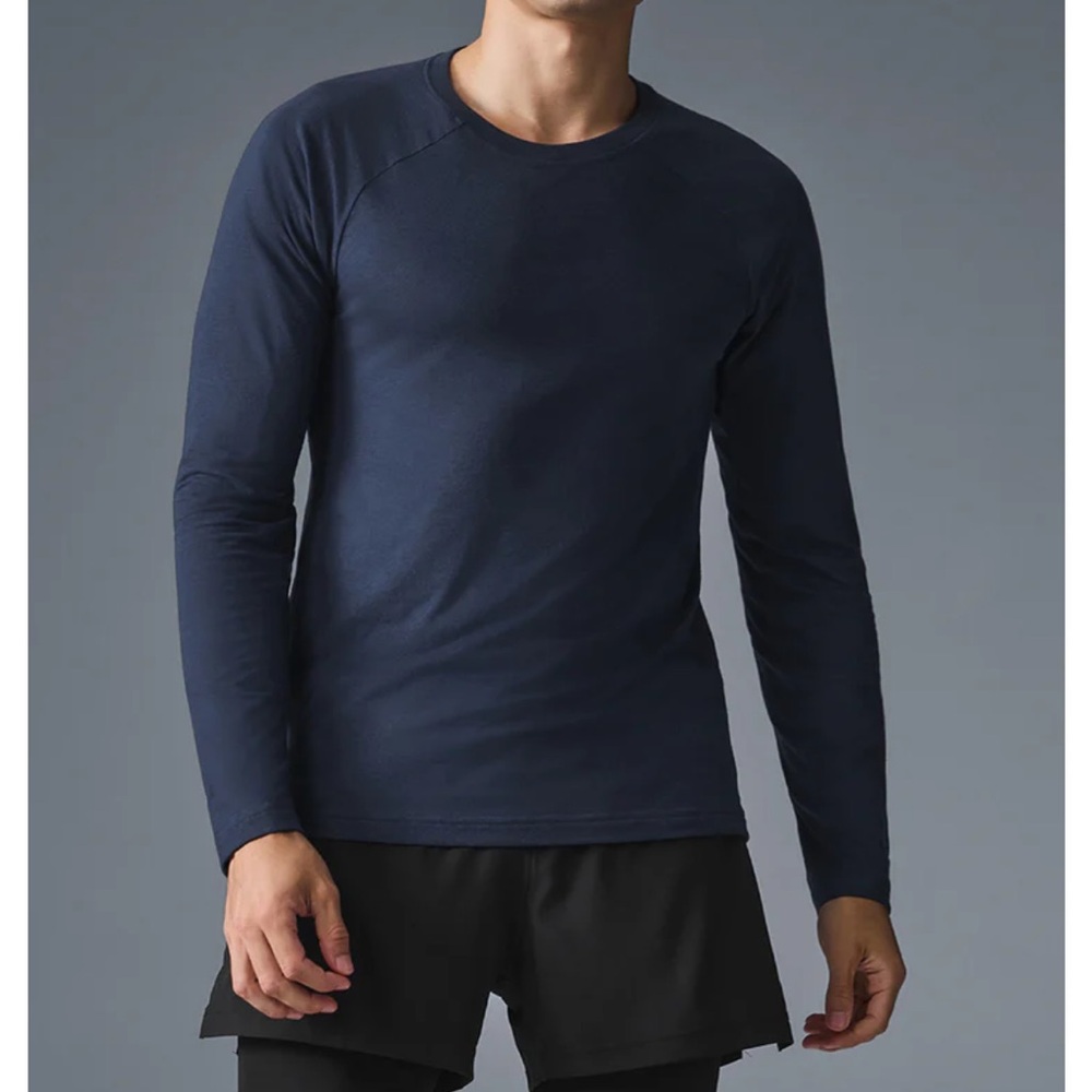 ALO Yoga Men's Deep Long Sleeve Tee